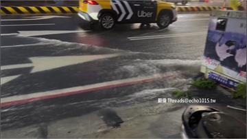台南發大雷雨警報一路至10：54 昨傍晚暴雨積淹...