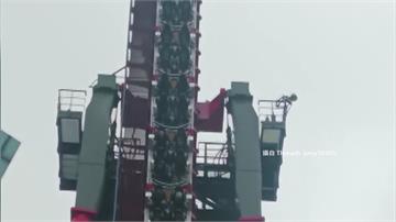 台中麗寶「斷軌」雲霄飛車卡空中8分鐘 20遊客安...