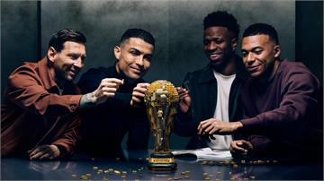 世足／樂高超豪氣！邀梅西、C羅足壇四大巨星同框拍...