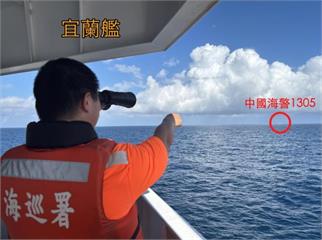 中共環台軍演「4海警編隊巡我國海域」 海巡署曝對峙照：全程監控！