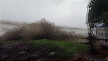 強烈氣旋「陶特」襲印度4死 沿岸房屋倒塌