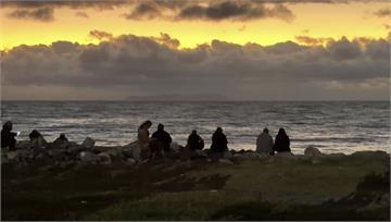 撲空！ 「雲層偏厚」台東第一道曙光未露臉