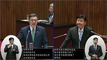 遭立院凍薪「錢還沒領」！卓榮泰當面酸韓國瑜：高坐...