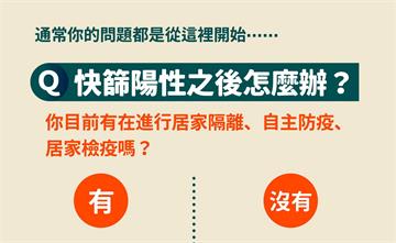 台南市整理「防疫QA」10個確診會問的「怎麼辦」...