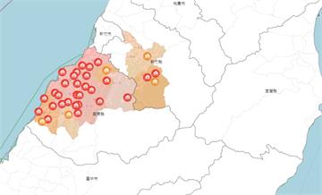 大雷雨轟竹苗！ 13鄉鎮發布「紅色警戒」多處積淹...
