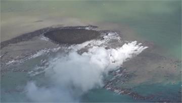 日本新小島浮出海面！10月火山噴發成形 海拔僅2...