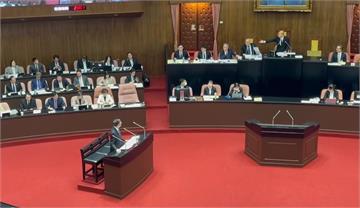 立院質詢國家警報突響！ 韓國瑜宣布「時間暫停」請劉世芳先離席處理