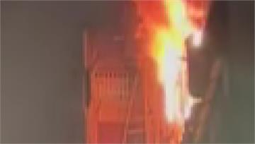 北市大樓起火還傳爆炸聲！百人疏散8送醫 男涉縱火...