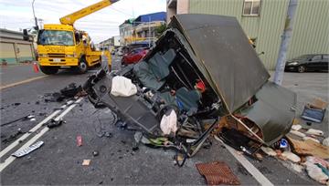 雲林斗南重大車禍 休旅車高速逆撞2車釀2死2傷