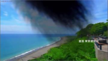 東管處鏡頭君「獼猴亂入」　出手壓鏡頭瀟灑離去