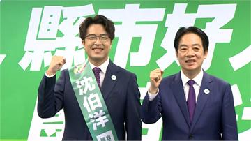 綠營徵召沈伯洋出戰北市 賴清德讚一流人才、不二人...