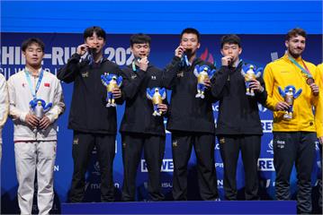 世大運／台灣奪5金.13銀.7銅排名第9 鄭世忠...