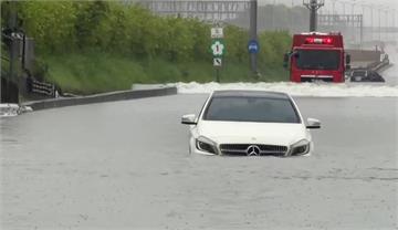 台南豪大雨釀多處淹水　20處道路預警封閉、19座...