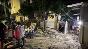 新竹市東大路地層下陷、房屋傾斜！19戶急撤離 疑...