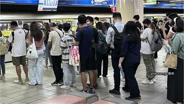 北捷2加班車從江子翠載客...卻讓新埔站塞爆 網...