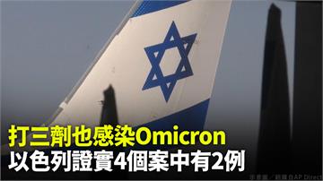 以色列證實4例Omicron 有2例「打三劑感染...