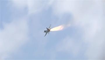 千人驚睹IDF戰機尾管突起火 空軍「發動機正常」...