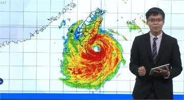 颱風眼超清晰！氣象署估楊柳13時登陸 2地防劇烈...