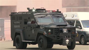 影／斥資2千萬 警政署採購G2防彈裝甲車今亮相