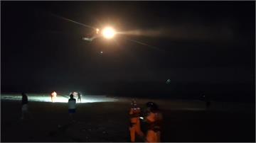 南澳神秘海灘深夜巨浪捲人 1女獲救、1男仍失聯