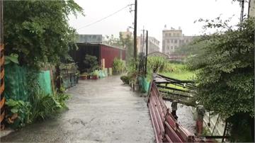台南六甲區一級淹水警戒！16縣市豪、大雨特報