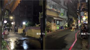 全街都乾的！中和巷口出現「1坪暴雨區」超離奇　氣...