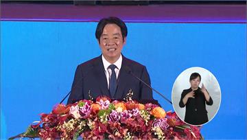 雙十國慶晚會在台中！賴清德謝韓國瑜辛勞：頭髮比去...