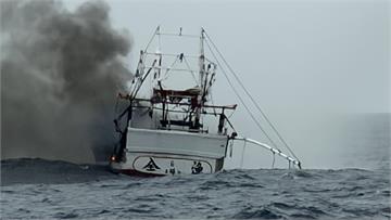 台灣漁船石垣島外海起火  「1台籍船長」失蹤台日...