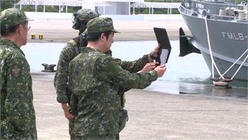 賴清德登艇視導海軍佈雷 內政部派替代役1350人...