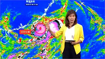 丹娜絲「升級中颱」！6縣市陣風飆11級 全台發陸...