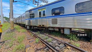 區間車樹林調車場內出軌 台鐵：不影響整體列車運行