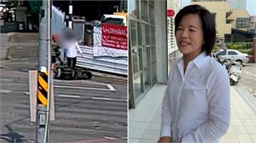 藍營花蓮縣長參選人游淑貞「轉彎未禮讓」 直行騎士...