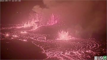今年第3次！夏威夷基勞亞火山噴發 航空警戒一度升...