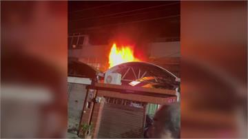 台中透天厝凌晨竄火8旬翁獲救 兒葬身火窟