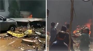 巴基斯坦客機墜入住宅區！機上107人生死未卜