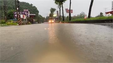 泥水灌民宅！南投竹山大雨傳災情 台3線227K「...