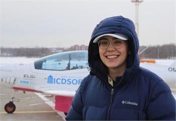 19歲比利時少女獨駕飛機環遊世界 台灣也成停靠點