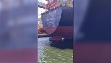 港籍散裝船「明鴻輪」擦撞高雄港！掀湧浪釀1船沉沒...