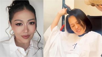 43歲金曲歌后確診乳癌二期　公開剃髮過程堅強喊「...