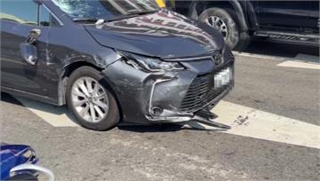 71歲駕駛連撞3車還不停！害69歲翁腦部受傷、警...