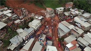 巴西東南部豪雨成災 土石埋屋至少25死、43失蹤