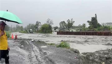 花蓮大雨又襲野溪暴漲！光復鄉再陷淹水惡夢 居民無...