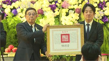力積電創辦人黃崇仁公祭 總統親頒褒揚令