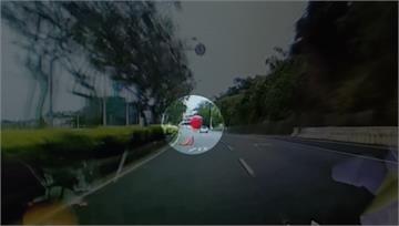 駕駛險撞飄路中100cm巨大紅氣球 綁8簡字疑「...