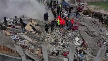 土、敘強震逾5000人亡　世衛：最終恐2萬人喪命