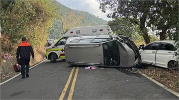 台27線休旅車「煞車失靈」撞對向自小客！ 11人...