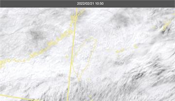 衛星雲圖「白一片」 鄭明典： 今日回暖幅度有限