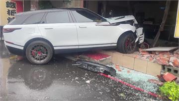 離奇！36歲駕駛撞進鐵板燒店 頸部有「利刃傷」當...