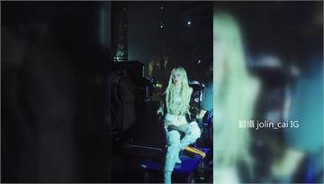 把大巨蛋當奧運唱 蔡依林曝底台風景「坐電動車、手...