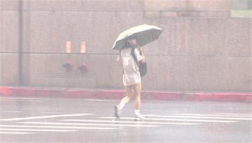 注意！16縣市豪大雨特報 4縣市注意大雷雨